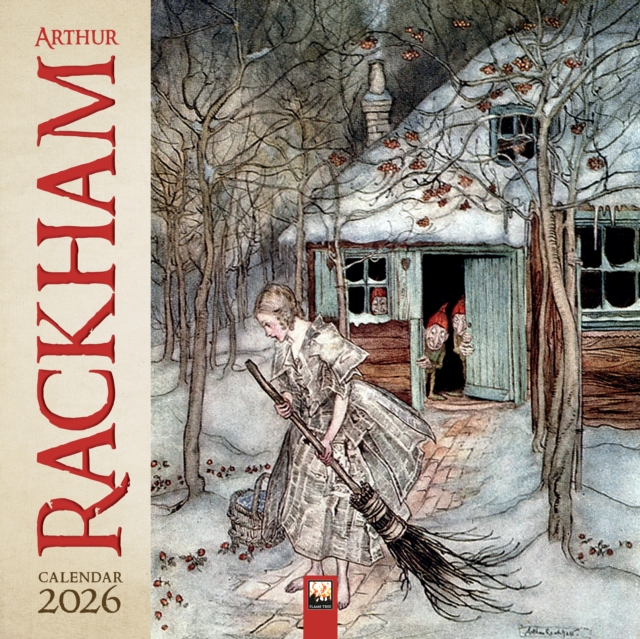 Arthur Rackham Wall Calendar 2026 (Art Calendar)