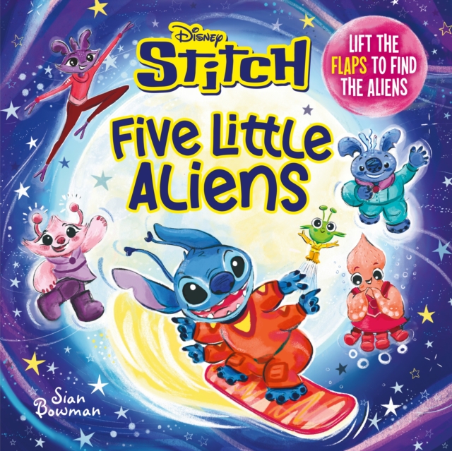 Disney Stitch Five Little Aliens