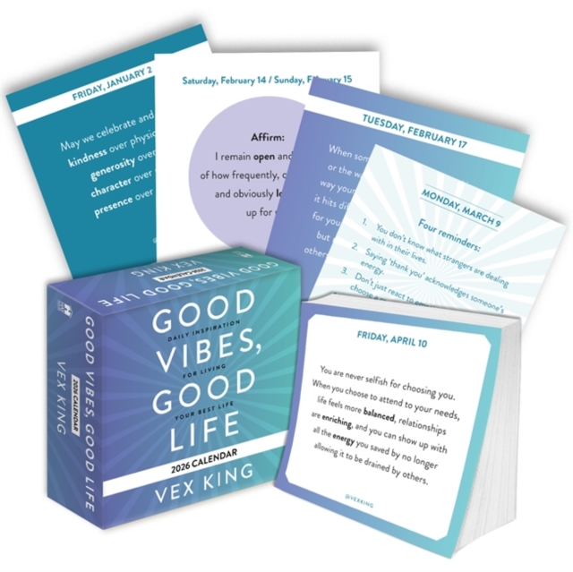 Good Vibes, Good Life Calendar 2026