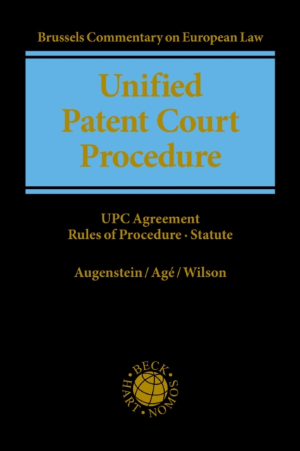 Unified Patent Court Procedure