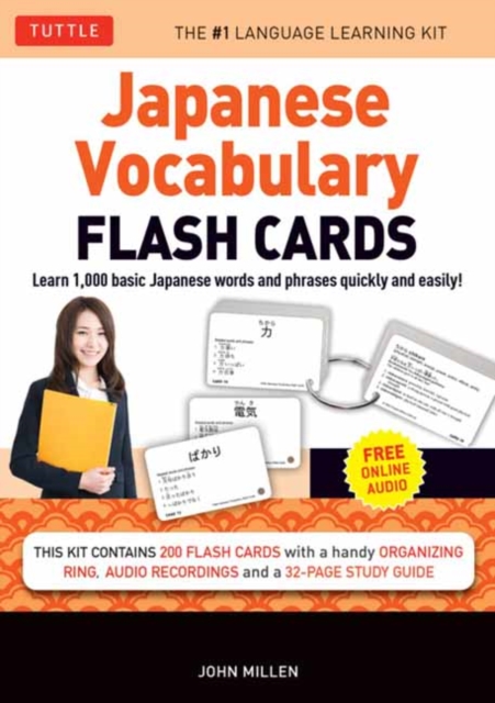 Japanese Vocabulary Flash Cards Kit
