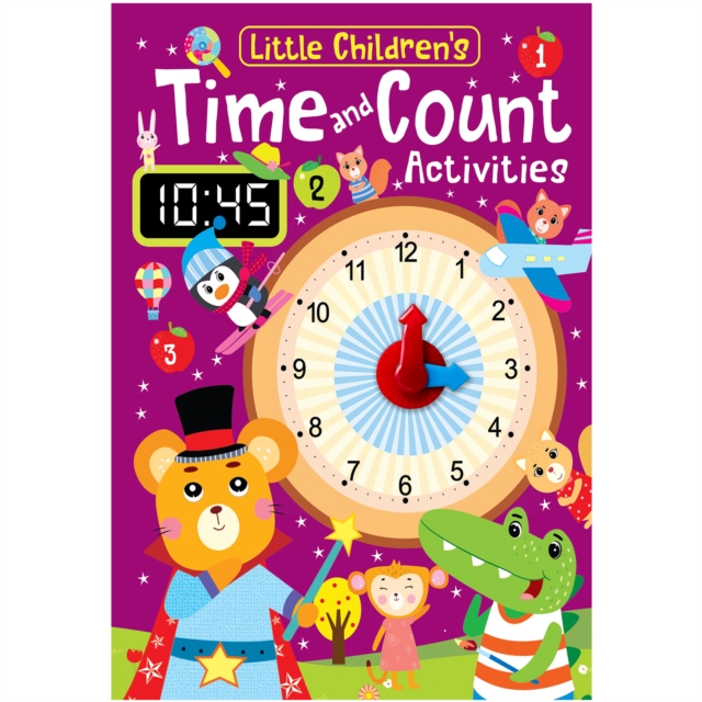 Little Children'S Time Count Activities Book