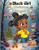 Black Girls Christmas Magic Coloring Book