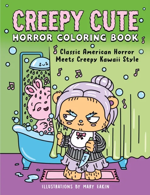 Creepy Cute Horror Coloring Book