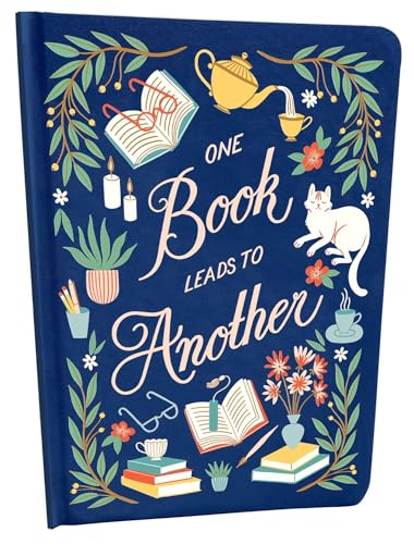 Book Lover's Embroidered Journal