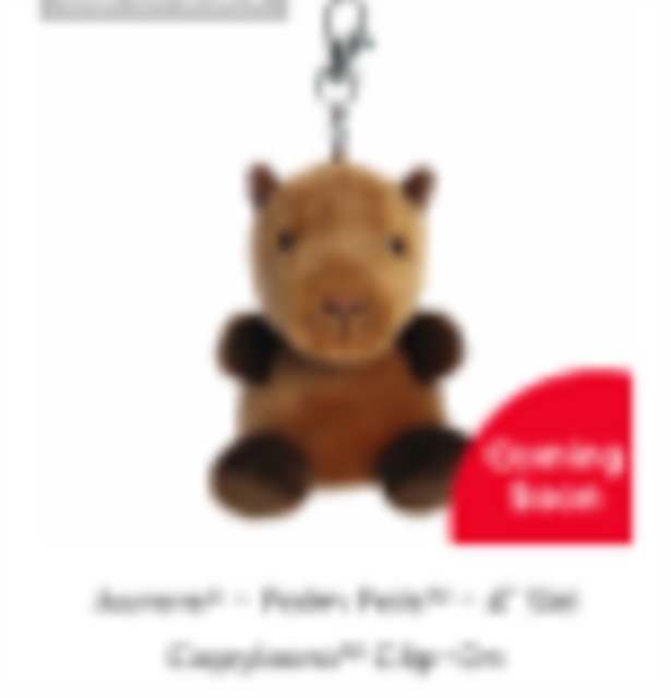 PP Sid Capybara Clip-On 4In