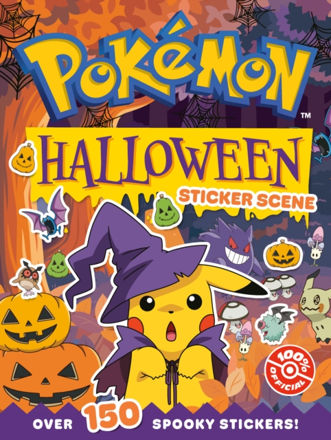 Pokemon Halloween Sticker Scene