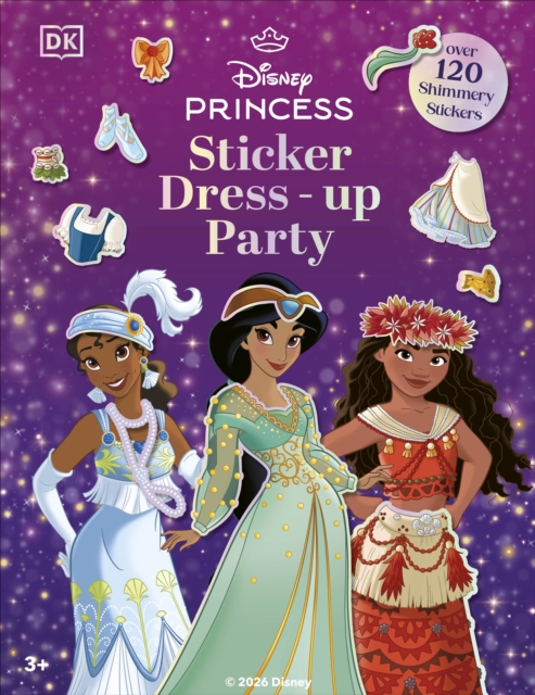 Disney Princess Dress Up Sticker Book