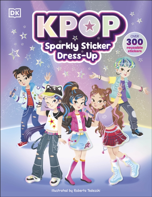 K-Pop Sparkly Sticker Dress-Up