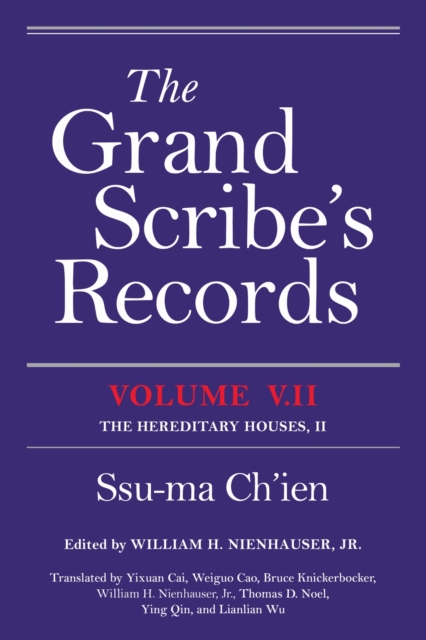 The Grand Scribe's Records, Volume V.II