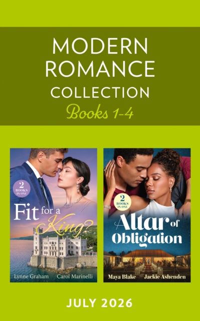 Modern Romance July 2026 Books 1-4