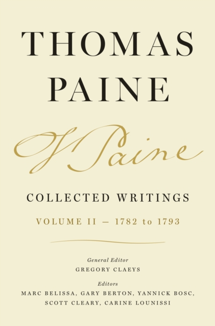 Thomas Paine Collected Writings, Volume 2
