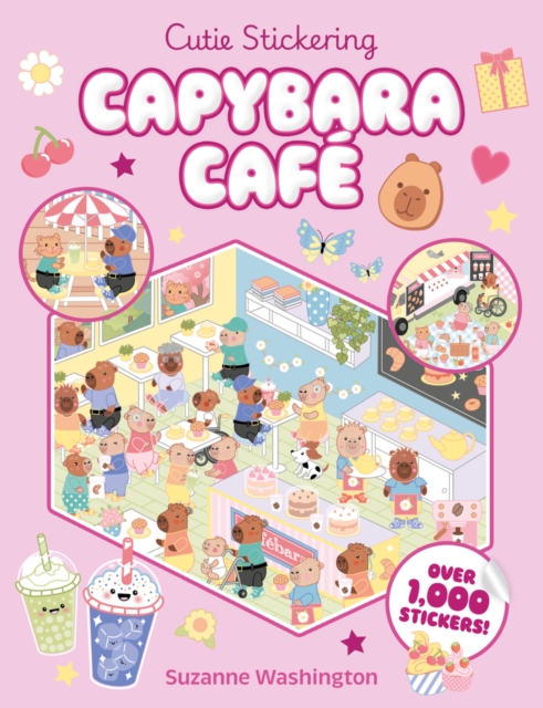 Cutie Stickering #1 Capybara Cafe