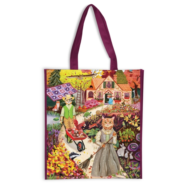 Cottage Cats Reusable Shopping Bag