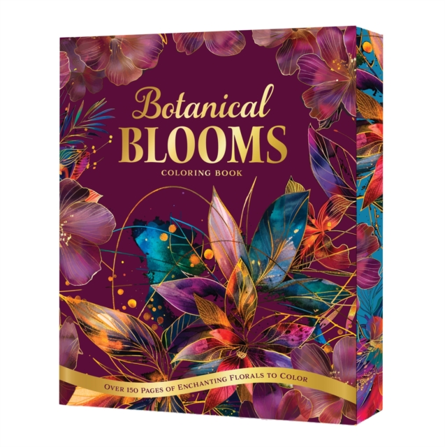 Botanical Blooms Coloring Book