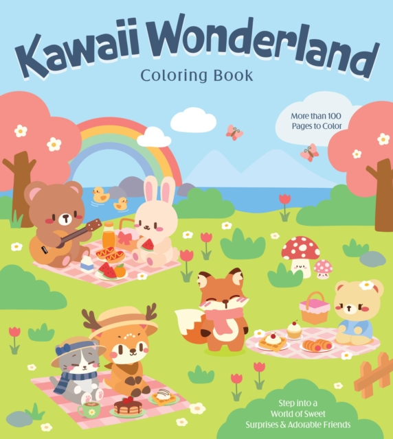 Kawaii Wonderland Coloring Book