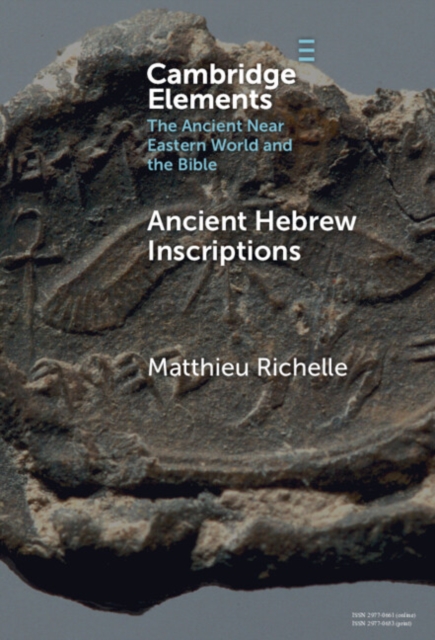Ancient Hebrew Inscriptions