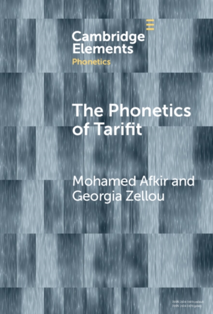The Phonetics of Tarifit