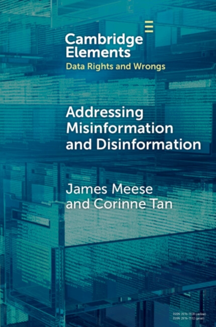 Addressing Misinformation and Disinformation