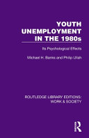 Youth Unemployment in the 1980s