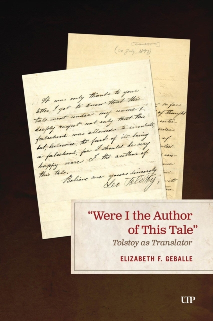 “Were I the Author of This Tale”