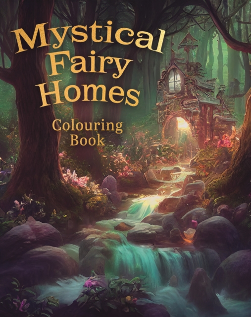 Mystical Fairy Homes Colouring