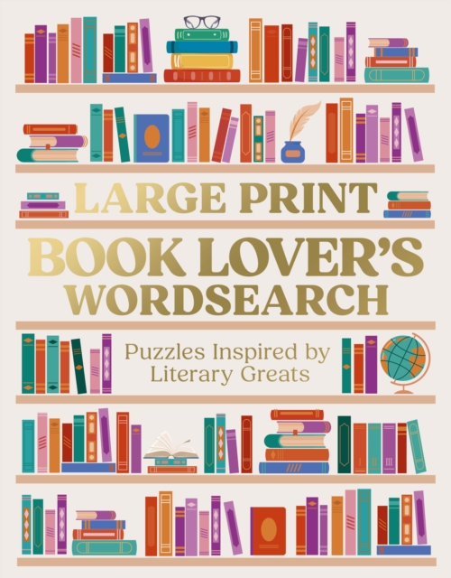 Large Print Book Lover's Wordsearch