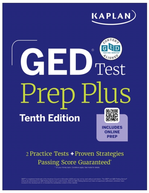 GED Test Prep Plus, Tenth Edition (2026)