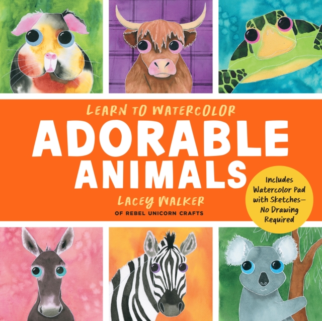 Learn to Watercolor Adorable Animals