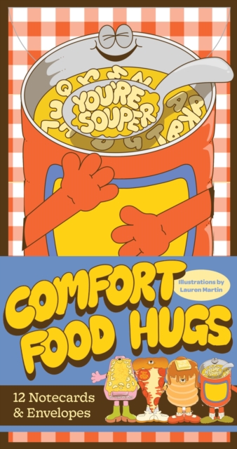 Comfort Food Hugs Notecards