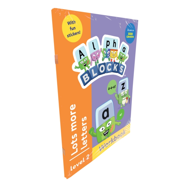 Alphablocks Orange Level Workbook Set (3 books)