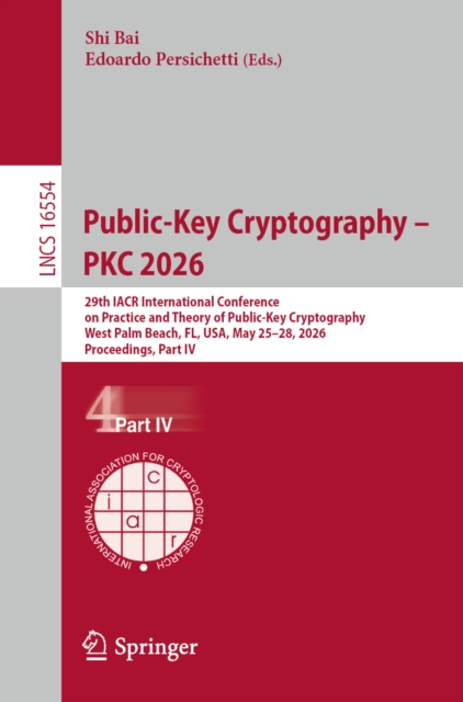 Public-Key Cryptography – PKC 2026