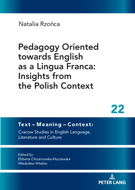 Pedagogy Oriented towards English as a Lingua Franca