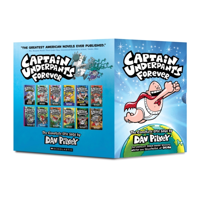 Captain Underpants Forever Box set (#1-12)