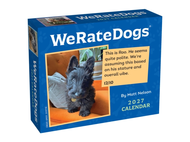WeRateDogs 2027 Day-to-Day Calendar