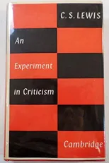 An Experiment in Criticism
