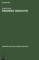 Properz Gedichte
