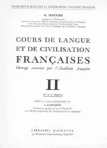 Cours de langue et de civilisation francaises - Niveau 2 - Livre de l'eleve