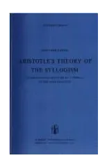 Aristotle’s Theory of the Syllogism