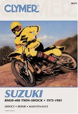 Suzuki RM50-400 Twin Shock Motorcycle (1975-1981) Service Repair Manual