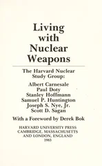 Living with Nuclear Weapons