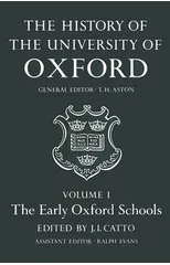 The History of the University of Oxford