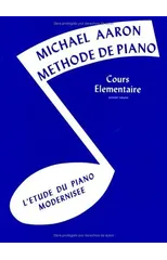 MICHAEL AARON PIANO COURSE BK1 FRENCH