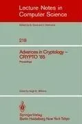 Advances in Cryptology