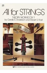 All for Strings Theory Workbook 1 Violin