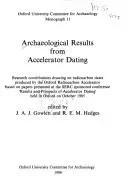 Archaeological Results from Accelerator Dating