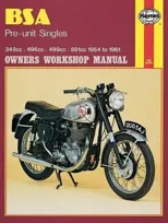 BSA Pre-unit Singles (54 - 61) Haynes Repair Manual