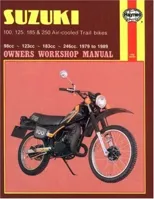 Suzuki 100, 125, 185 & 250 Air-Cooled Trail Bikes (79 - 89)