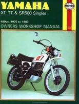 Yamaha XT, TT & SR500 Singles (75 - 83) Haynes Repair Manual