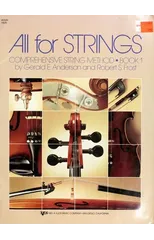 All for Strings Book 1 Violin